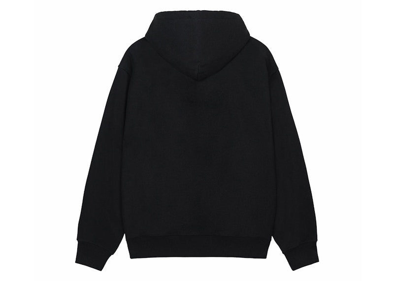 Stussy Thermal Stock Hoodie Black