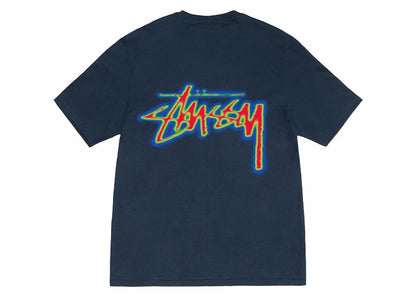 Stussy Thermal Stock Tee Navy