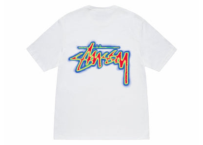 Stussy Thermal Stock Tee White