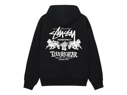 Stussy Tough Gear International Hoodie Black