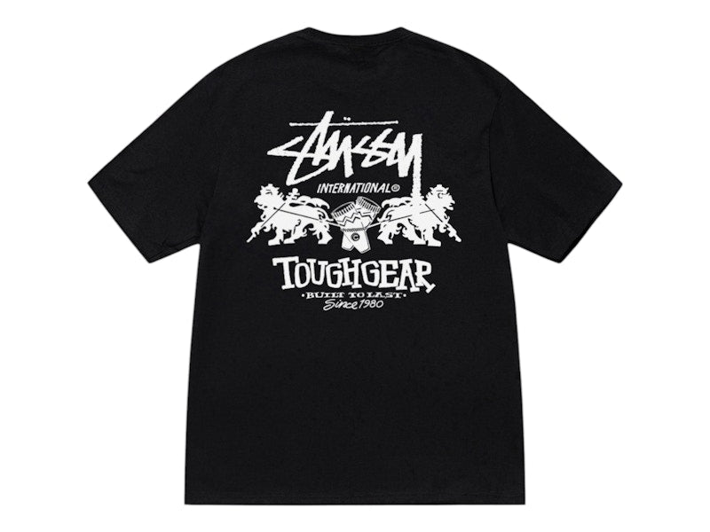 Stussy Tough Gear International Tee Black
