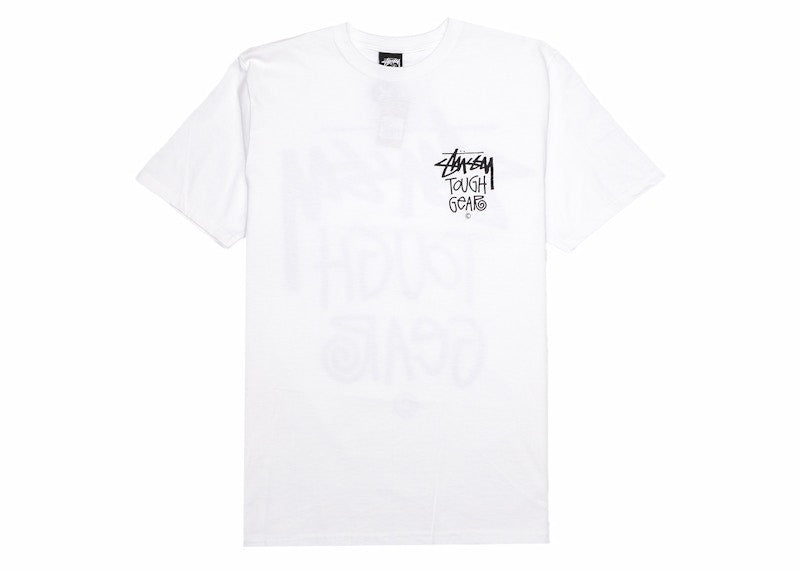 Stussy Tough Gear Tee White