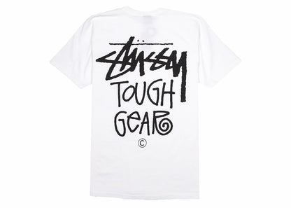 Stussy Tough Gear Tee White
