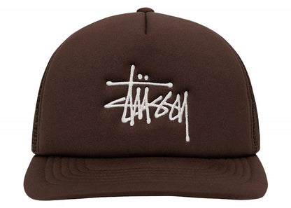 Stussy Trucker Big Basic Snapback Chocolate