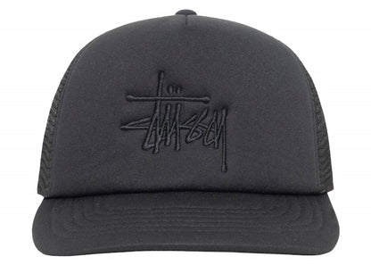 Stussy Trucker Big Basic Snapback Shadow Black