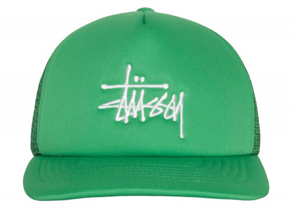 Stussy Trucker Big Basic Snapback Shamrock