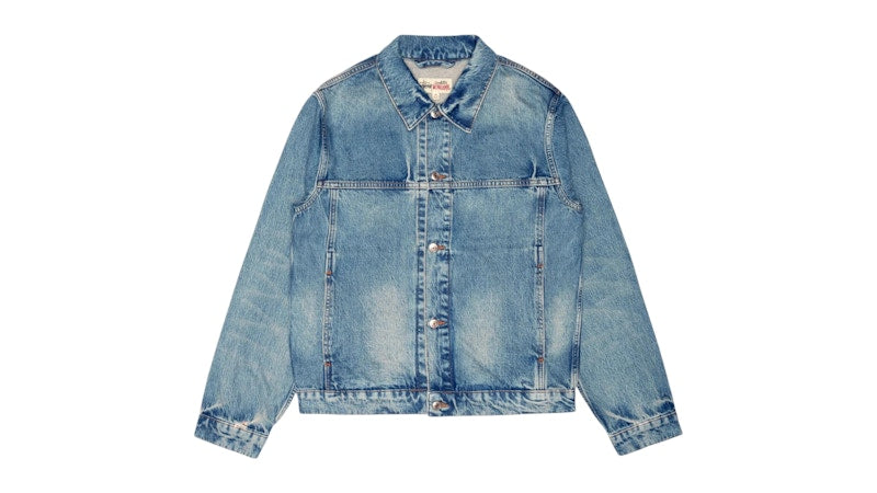 Stussy Trucker Denim Jacket Weekend Wash