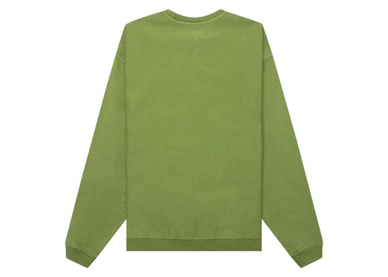 Stussy Varsity Oversized Crew Green