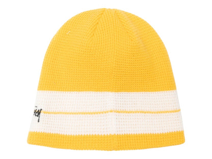 Stussy Varsity Star Stripe Skullcap Gold
