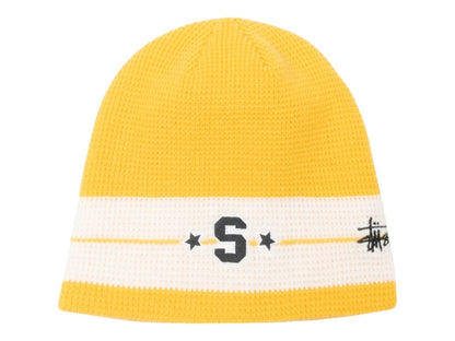Stussy Varsity Star Stripe Skullcap Gold