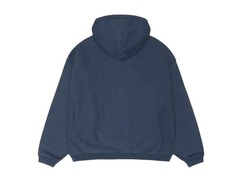 Stussy Varsity Zip Hoodie Navy