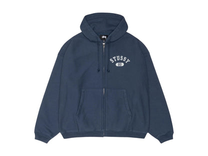 Stussy Varsity Zip Hoodie Navy