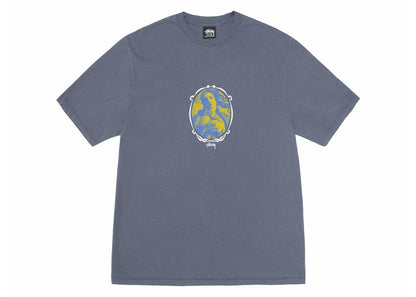 Stussy Venus Oval Pigment Dyed Tee Indigo