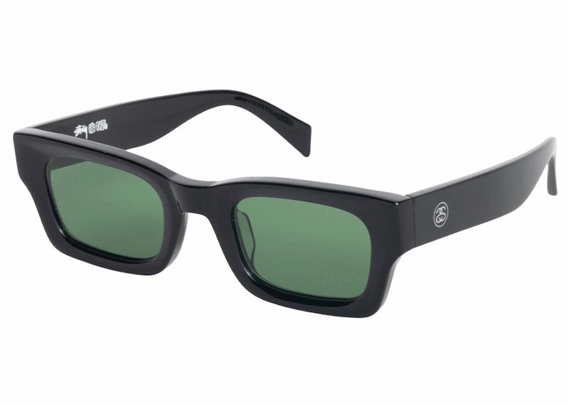 Stussy Vincent Sunglasses Black/Green