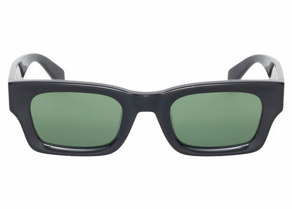 Stussy Vincent Sunglasses Black/Green Lens