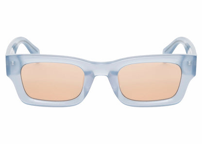 Stussy Vincent Sunglasses Slate Blue/Orange Lens