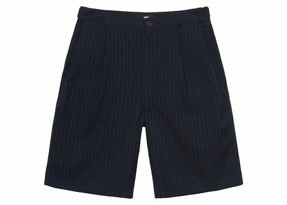 Stussy Volume Pleated Stripe Short Black