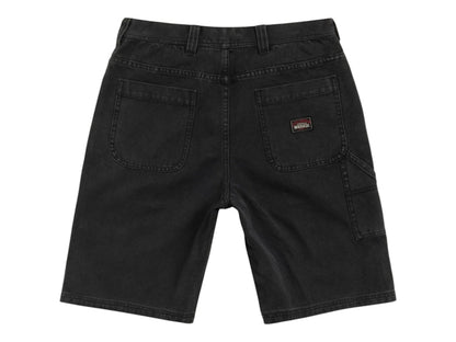 Stussy Washed Canvas Work Short Black
