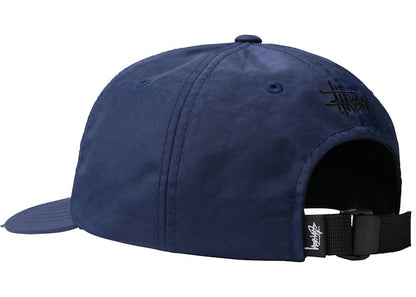 Stussy Washed Nylon Symbol Low Pro Cap Blue