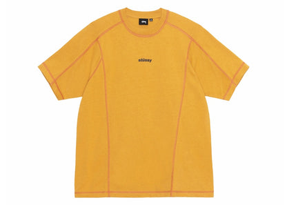 Stussy Wave Cotton Crew Mustard