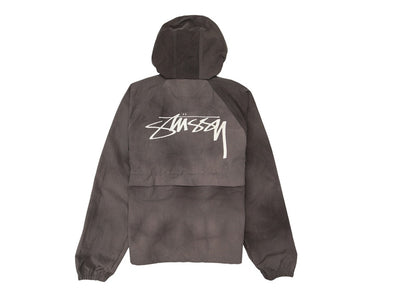 Stussy Wave Dye Beach Shell Jacket Black