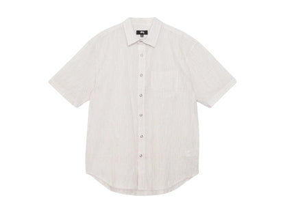 Stussy Wavy Striped Shirt White/Natural Stripes