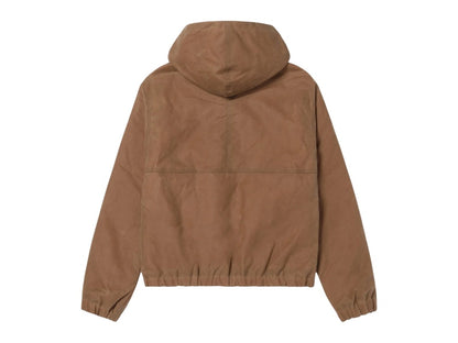 Stussy Waxed Cotton Work Jacket Khaki