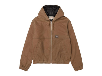 Stussy Waxed Cotton Work Jacket Khaki