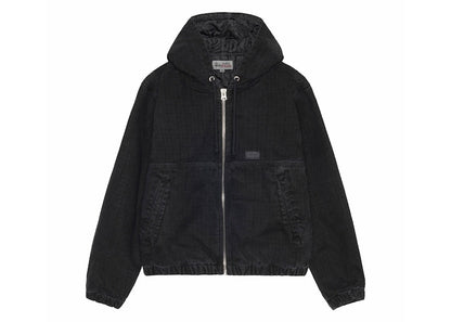 Stussy Work Canvas Needle Punch Jacket Black