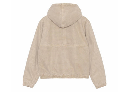 Stussy Work Canvas Needle Punch Jacket Khaki