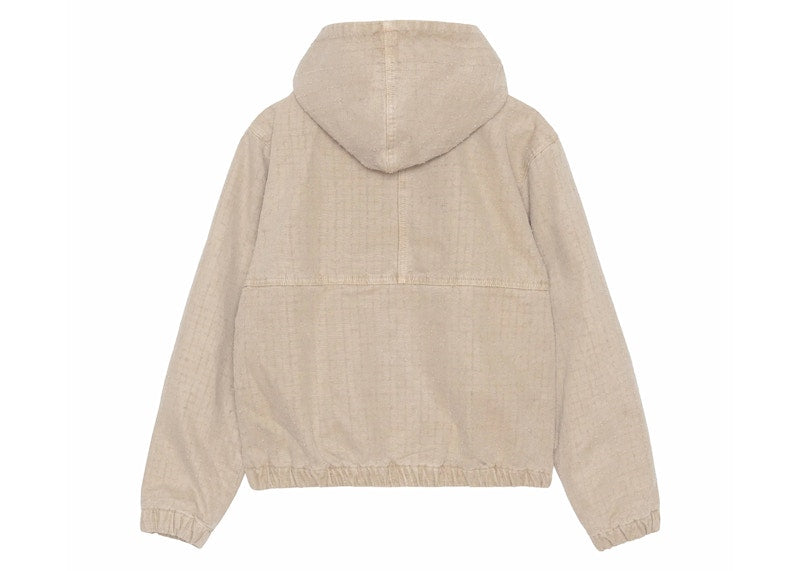 Stussy Work Canvas Needle Punch Jacket Khaki