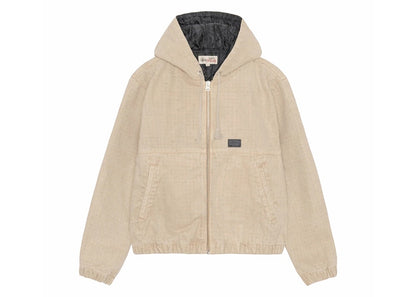 Stussy Work Canvas Needle Punch Jacket Khaki