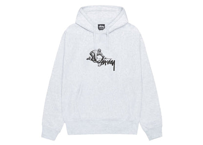 Stussy Worker Hoodie Ash Heather