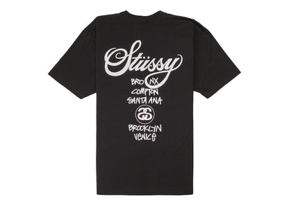 Stussy World Tour T-shirt Black
