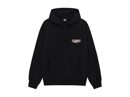 Stussy Worldwide Diamond Hoodie Black