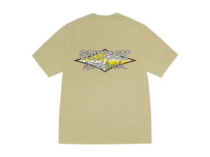 Stussy Worldwide Diamond Pigment Dyed Tee Elm