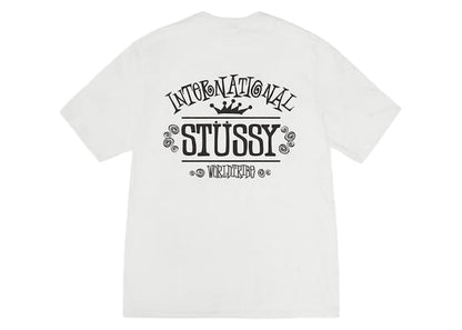 Stussy Worldwide Pigment Dyed Tee Natural