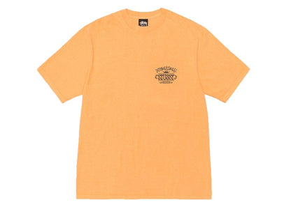 Stussy Worldwide Pigment Dyed Tee Orange