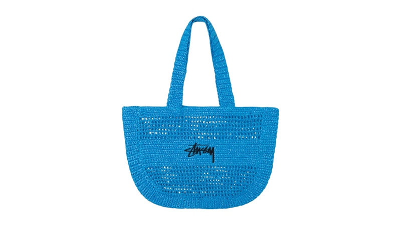 Stussy Woven Tote Bag Blue