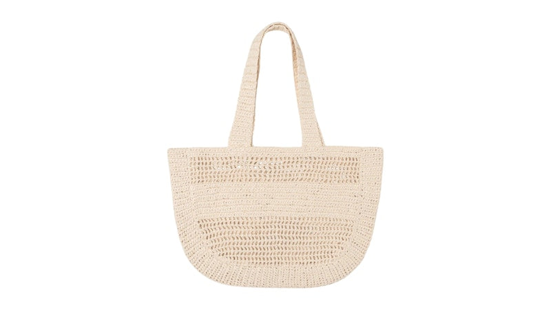 Stussy Woven Tote Bag Ivory
