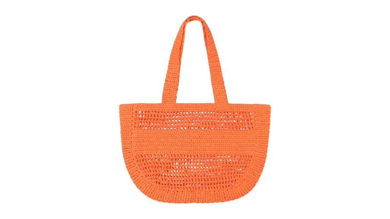 Stussy Woven Tote Bag Orange
