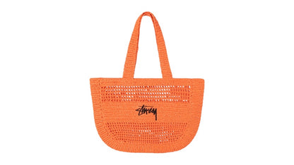 Stussy Woven Tote Bag Orange