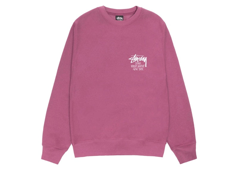 Stussy x Dover Street Market New York Crewneck Berry