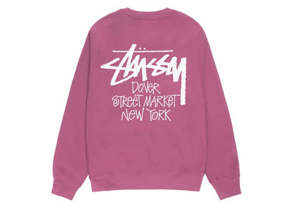 Stussy x Dover Street Market New York Crewneck Berry