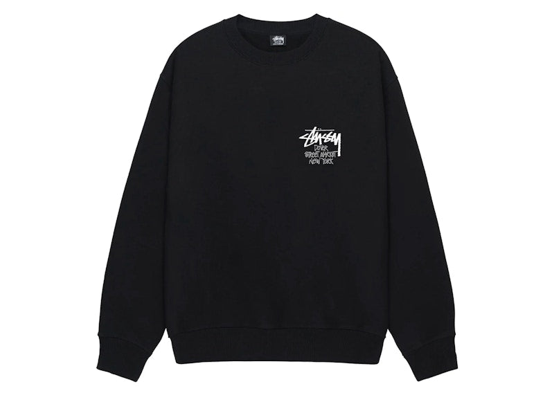 Stussy x Dover Street Market New York Crewneck Black