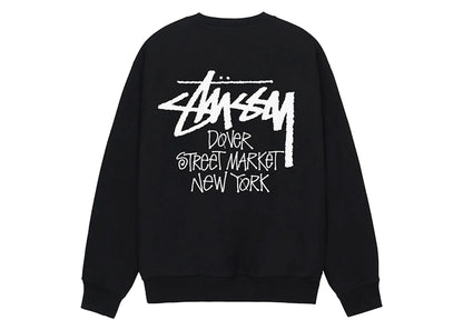 Stussy x Dover Street Market New York Crewneck Black
