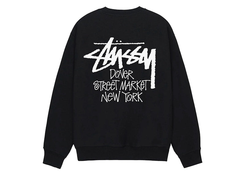 Stussy x Dover Street Market New York Crewneck Black