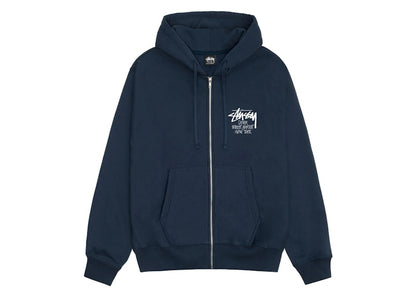 Stussy x Dover Street Market New York Zip Hoodie Navy