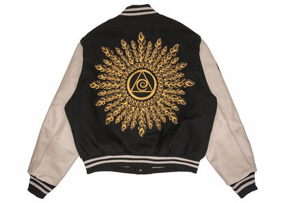 Stussy x Dries Van Noten Varsity Jacket Black