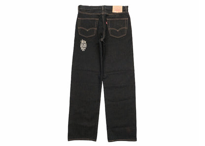 Stussy x Levi's Crispy Rinse 568 Jean Black/Brown
